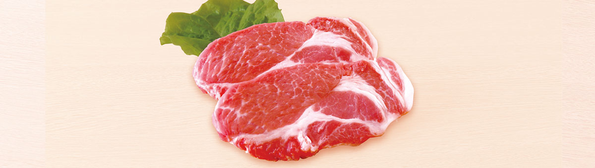 きめ細やかな肉質で柔らかくジューシーな豚肉