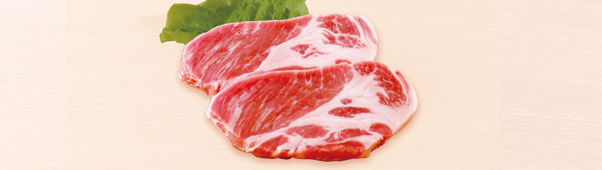 きめ細やかな肉質で柔らかくジューシーな豚肉