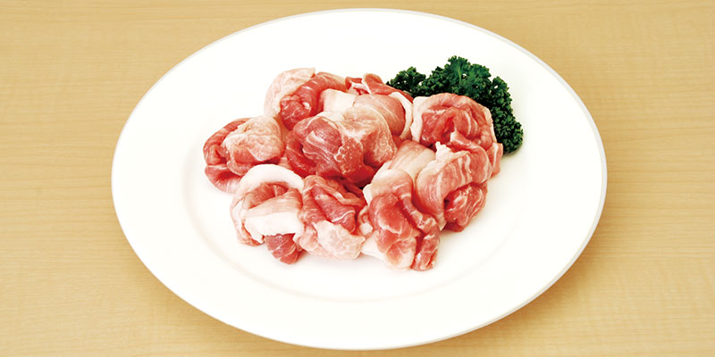 ゴールデンポーク肉を使用