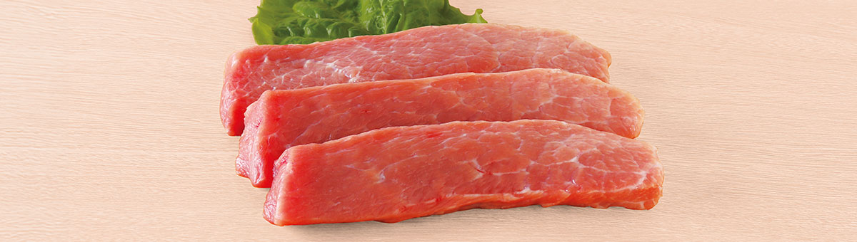きめ細やかな肉質で柔らかくジューシーな豚肉